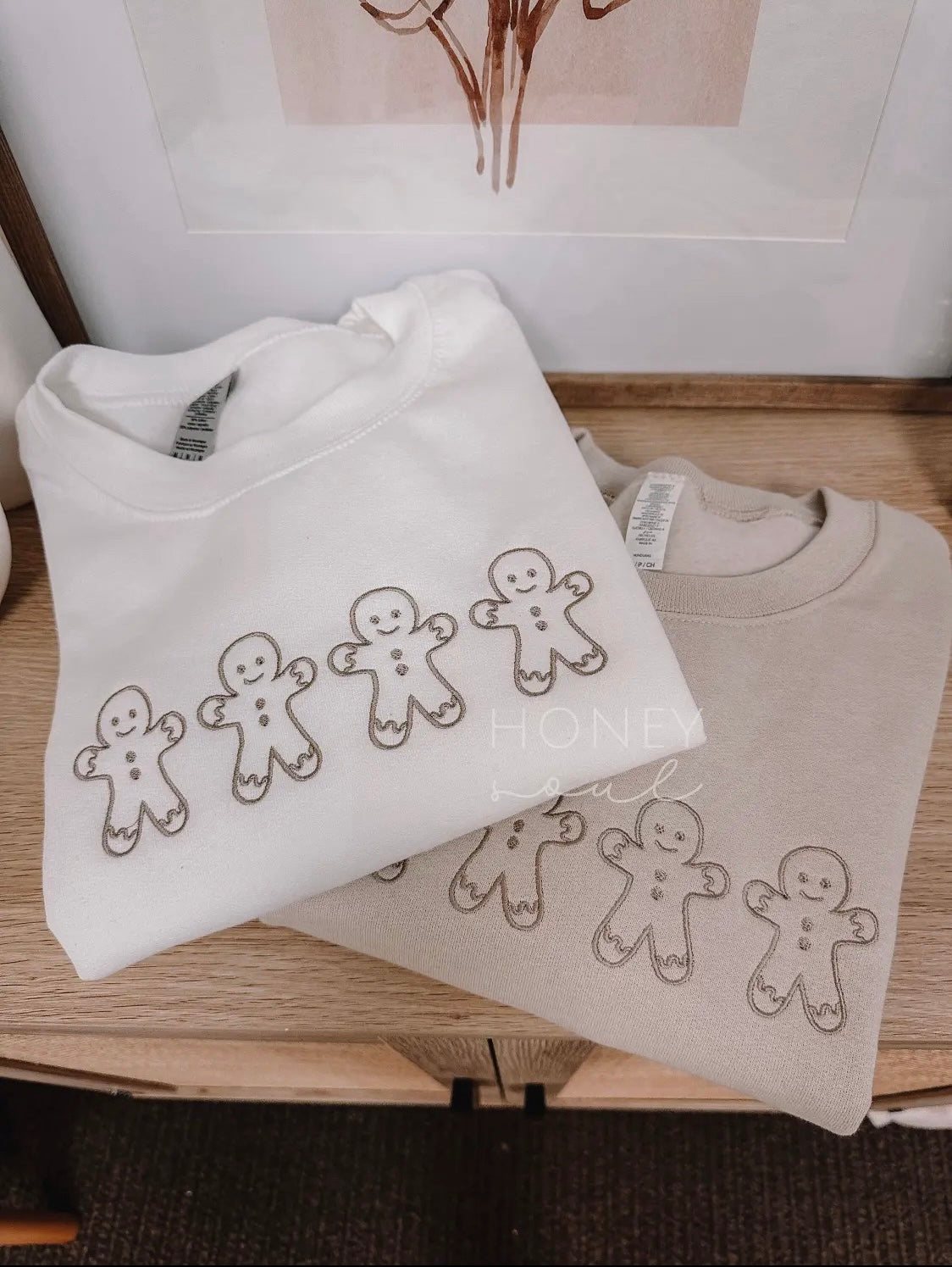 White Ginger Bread Sweatshirt