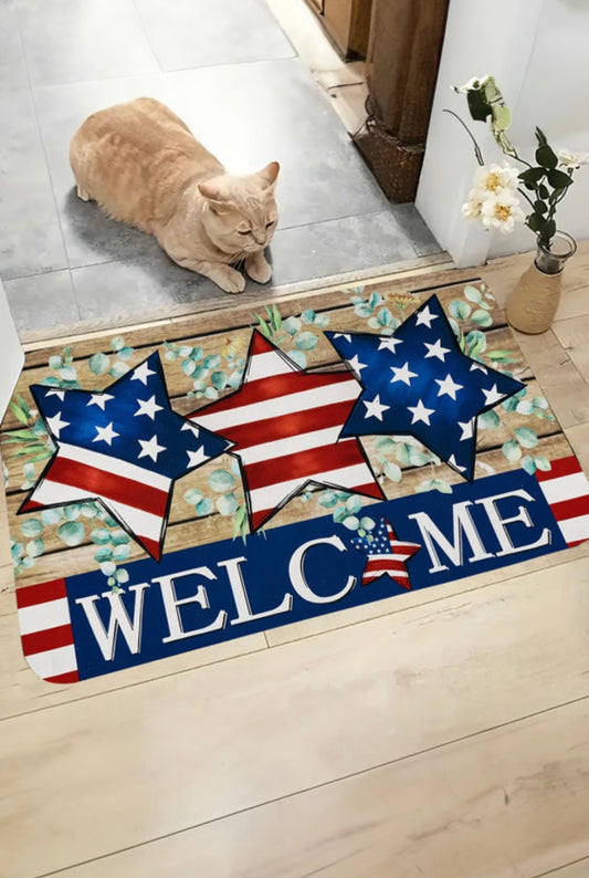 3 Stars Door Mat