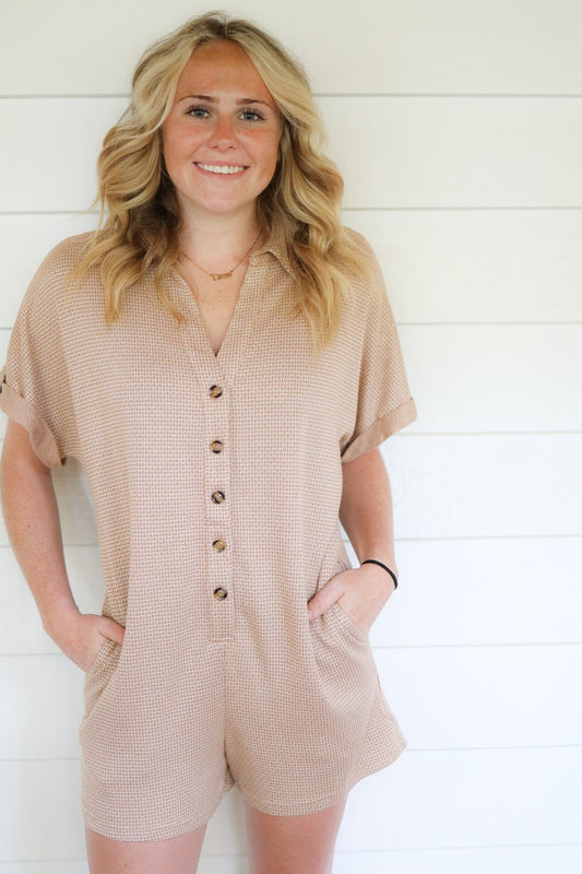 Camel Cutie Romper