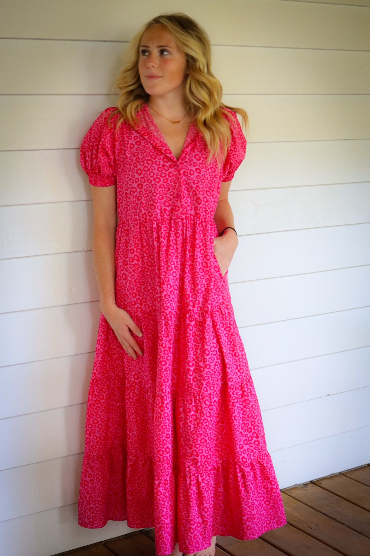 Anna Rose Red Maxi